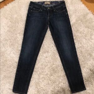 Paige skyline drive Dark Indigo Women's Skinny Jeans 24W jn1